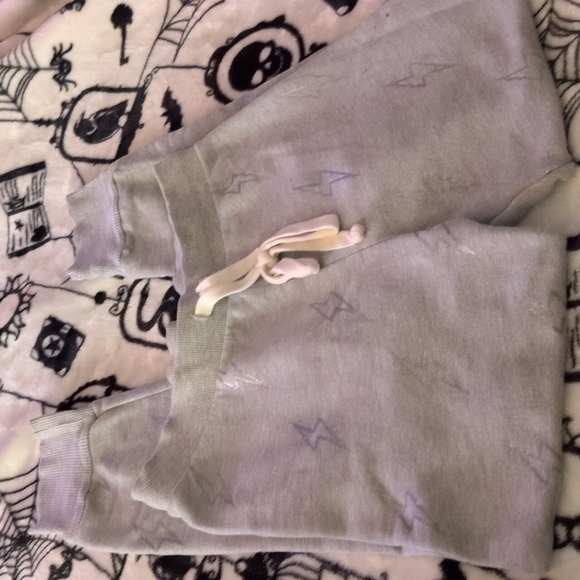 WILD FOX GREY W/LIGHTING BOLTS JOGGERS - Picture 4 of 4